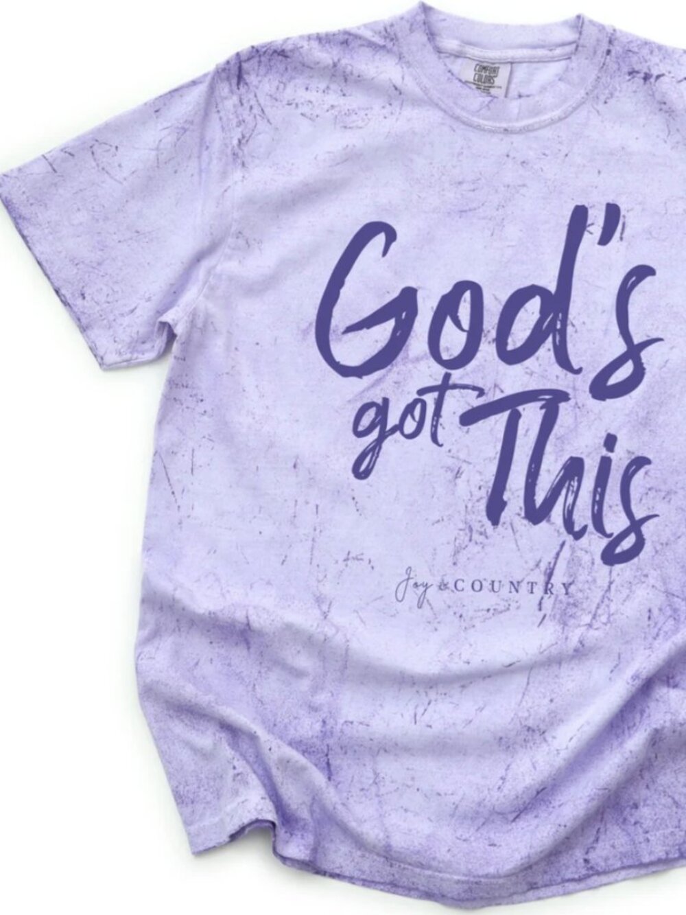 God's Got This Tie-Dye - Premium Unisex Heavyweight Crew-Neck Tee